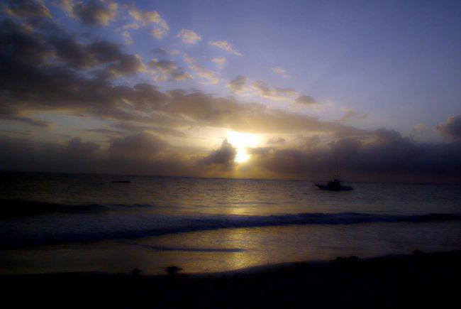 Sunrise Over Sea  
